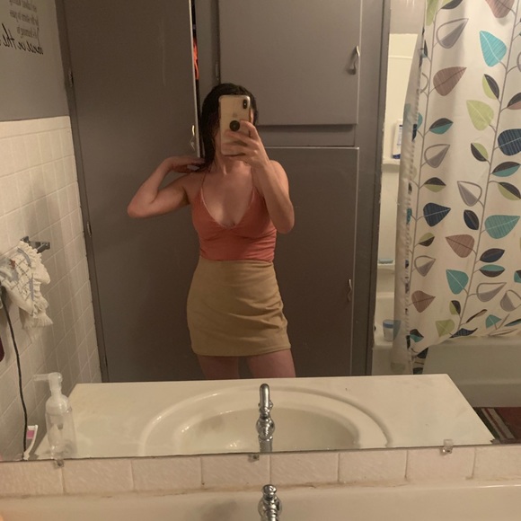 Suede skirt - Picture 1 of 4